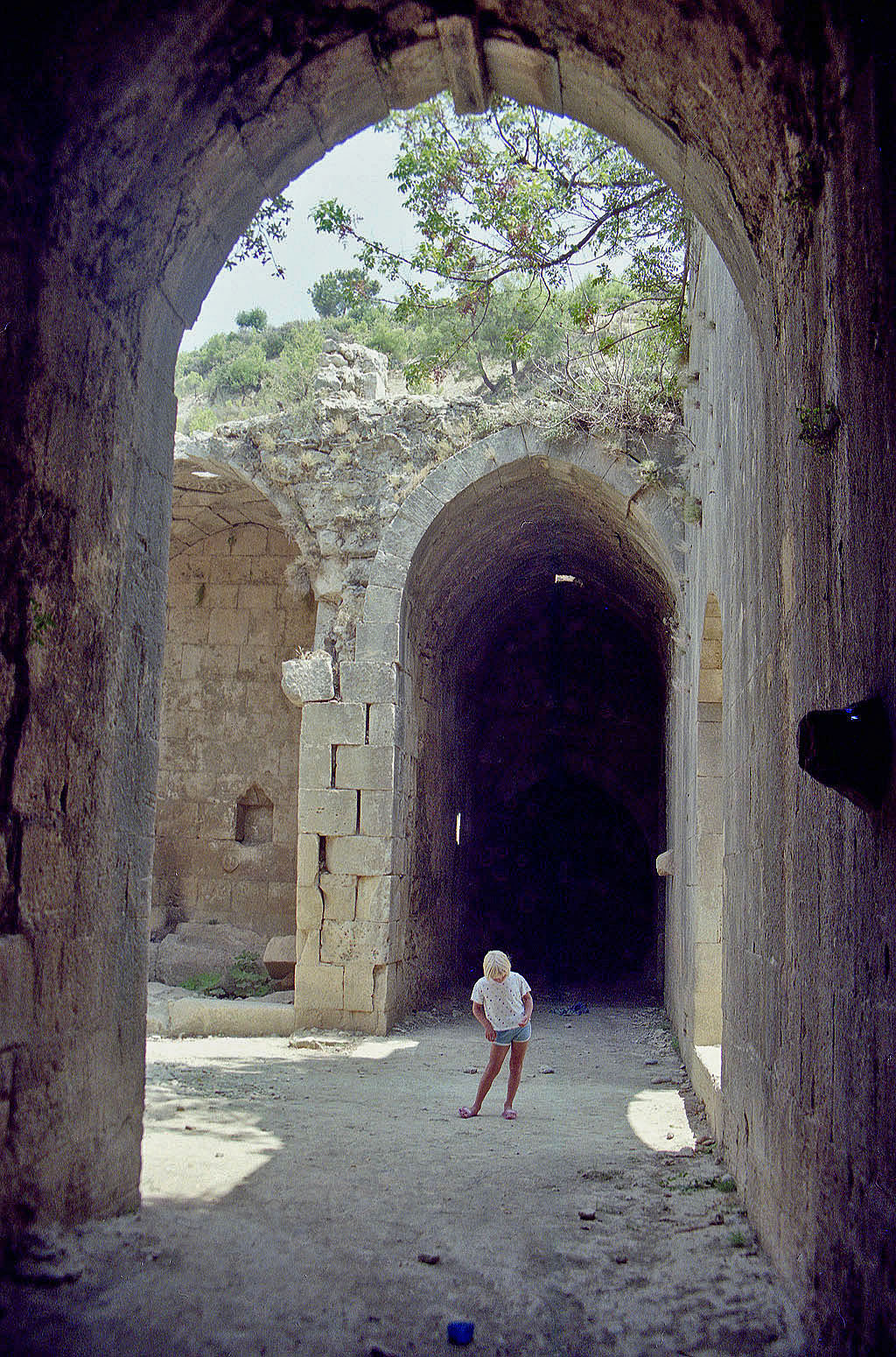 06.08.1991 | im Inneren | offener Innenhof