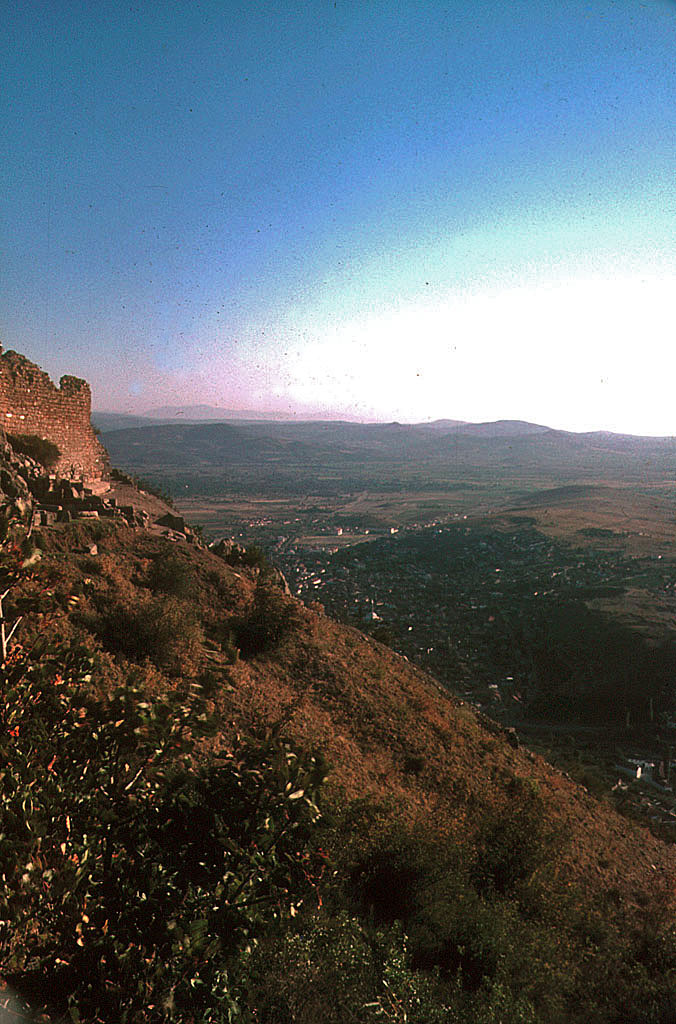 18.09.1968 | Burgberg | Burgmauer oberhalb von Bergama