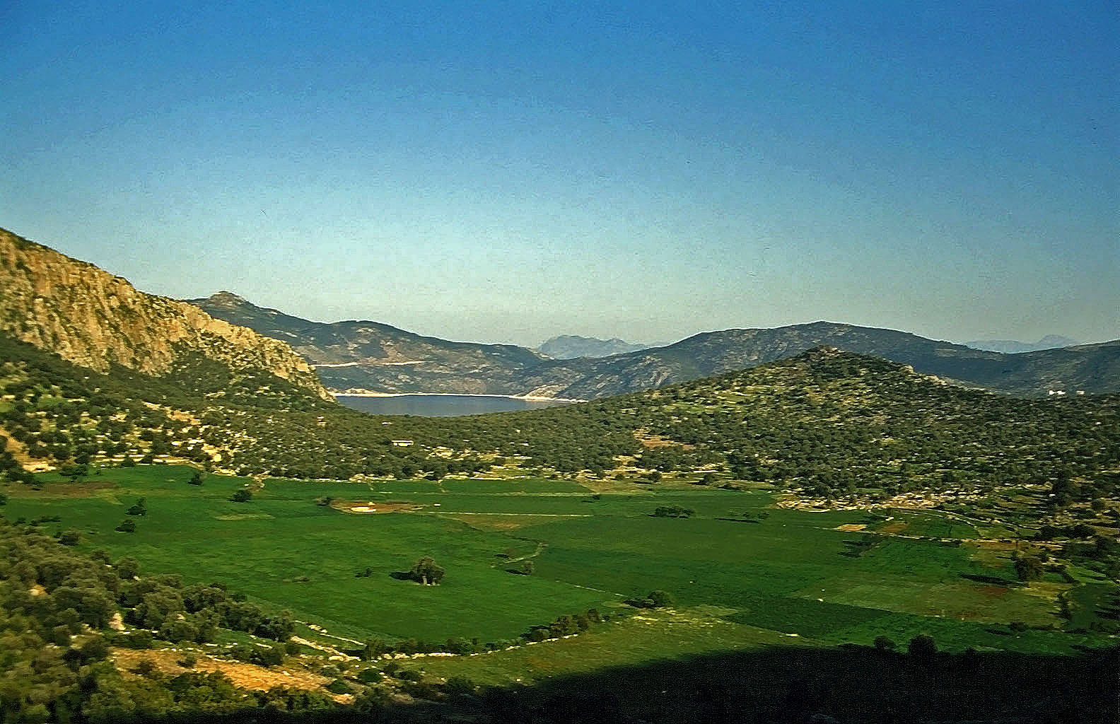 22.04.1993 | vor Kalkan | Landschaftsbild vor Kalkan
