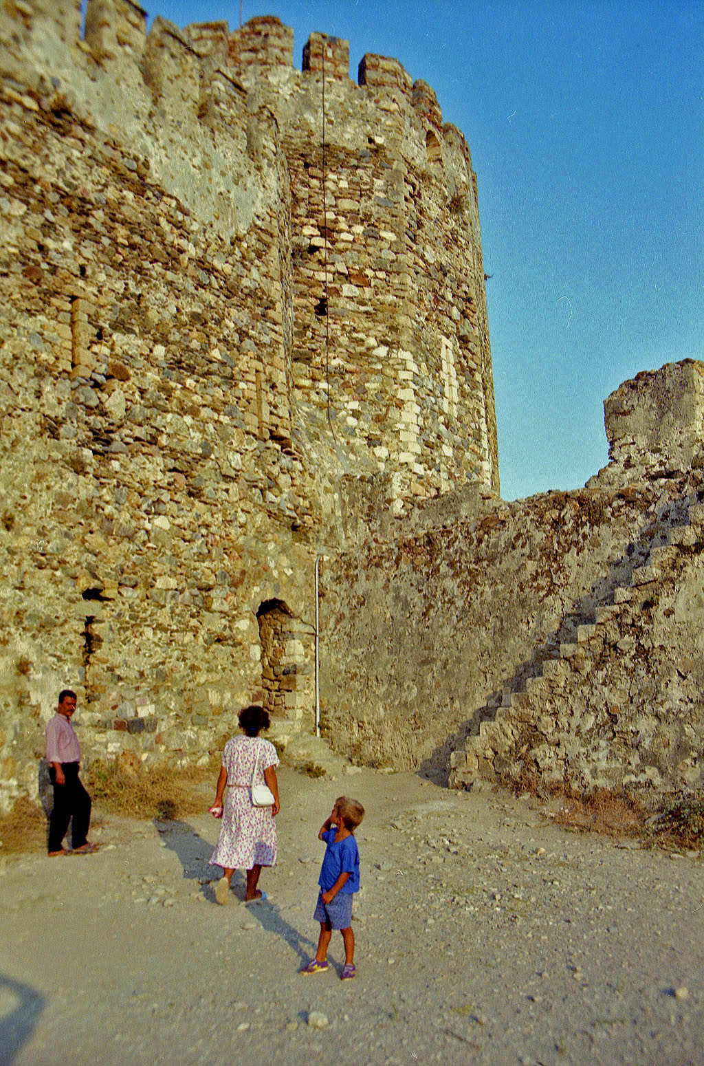 21.09.1992 | Hauptturm | Treppe zum östl. Hauptturm