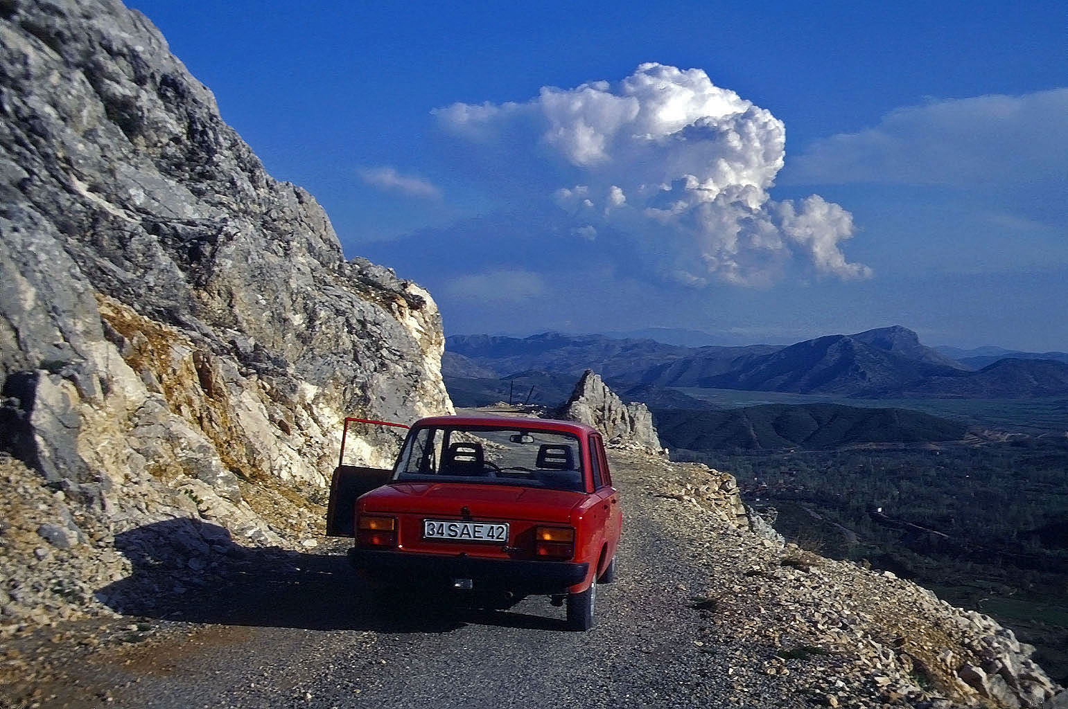 27.04.1993 | nach Sagalassos | Abfahrt nach Aglasun und zur Hochebene