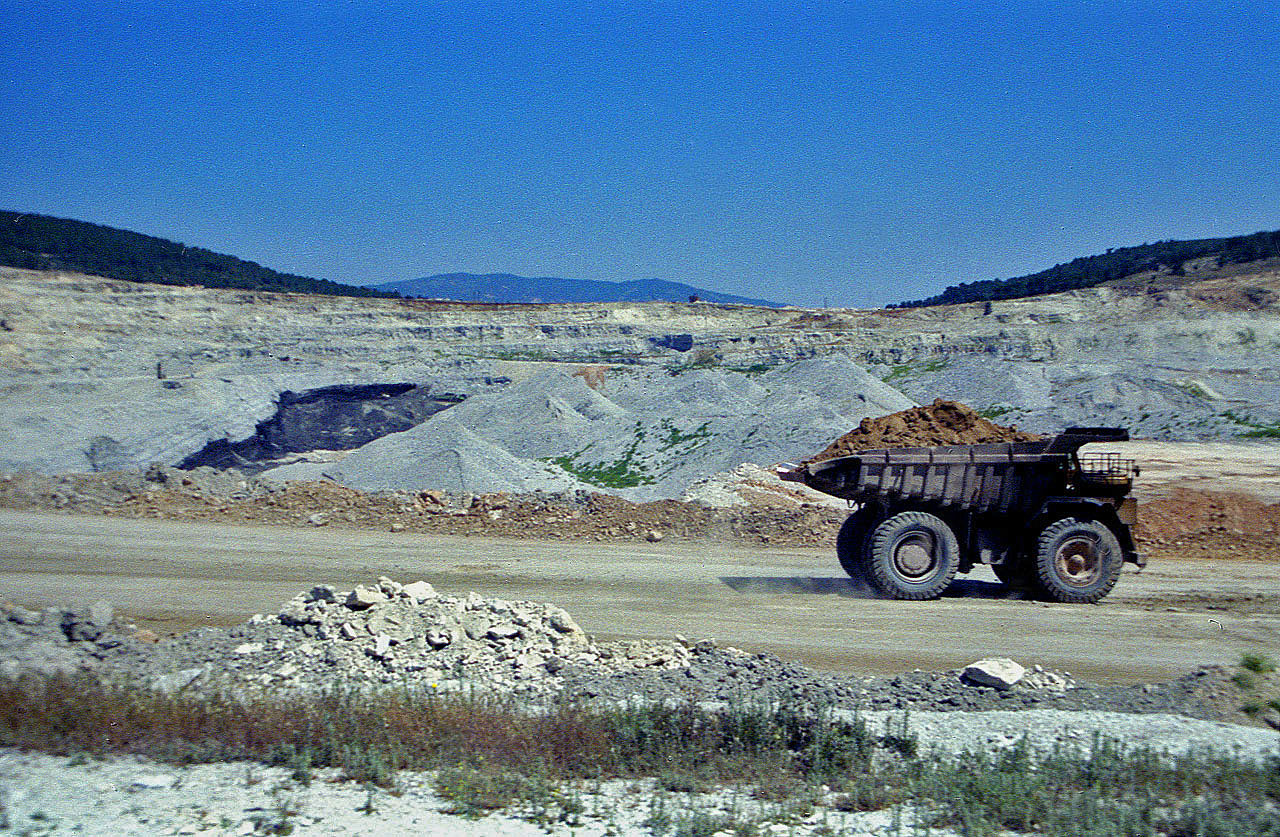 03.06.1996 | Stratonikeia | Braunkohlenabbau im Tagebau